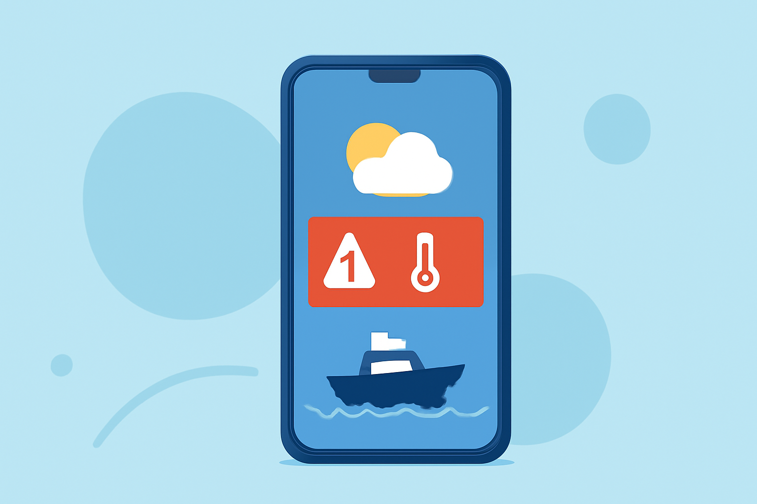 Choosing the Best Weather App for Temperature Alerts for Boaters