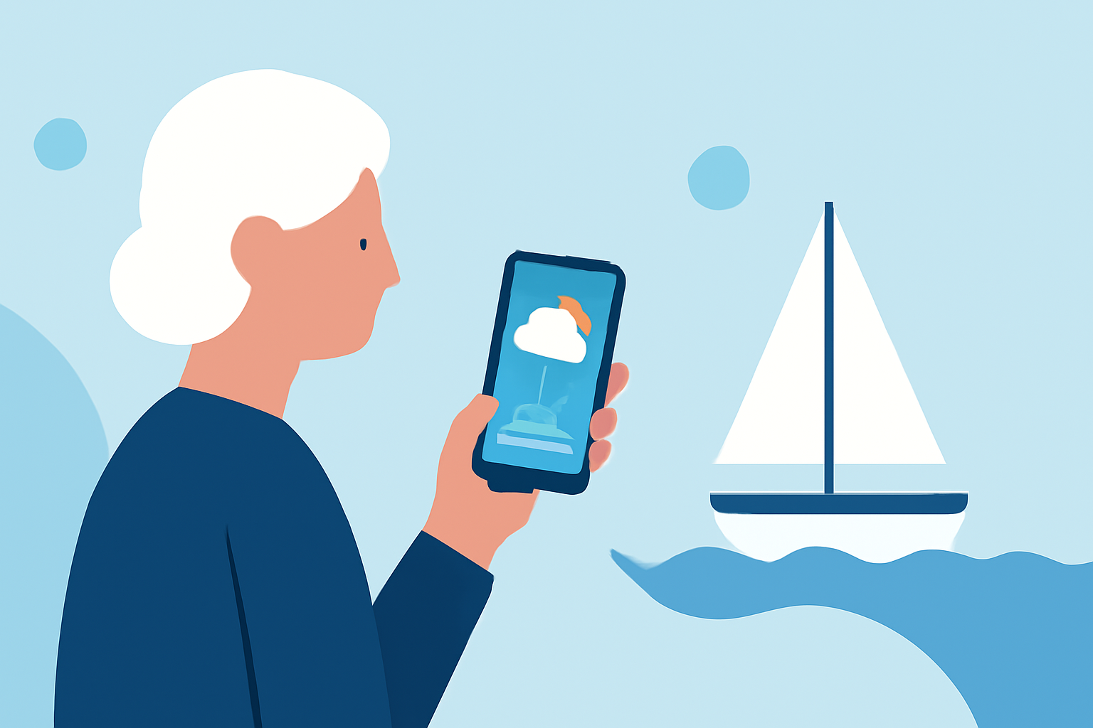 Choosing the Best Weather App for Elderly Parents on Boats