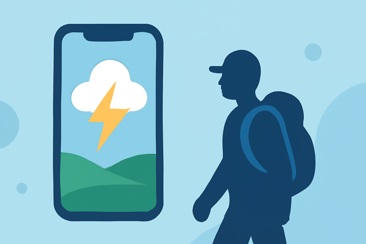 Top Weather Apps for Lightning Tracking for Hikers