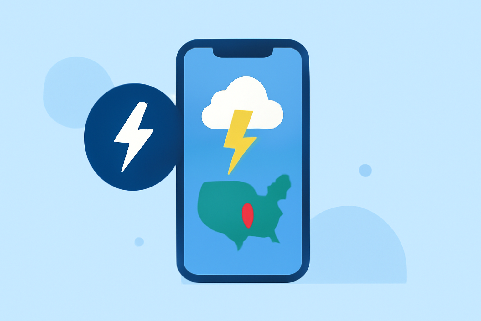 The Best Weather Apps for Lightning Tracking While Traveling in the U.S.