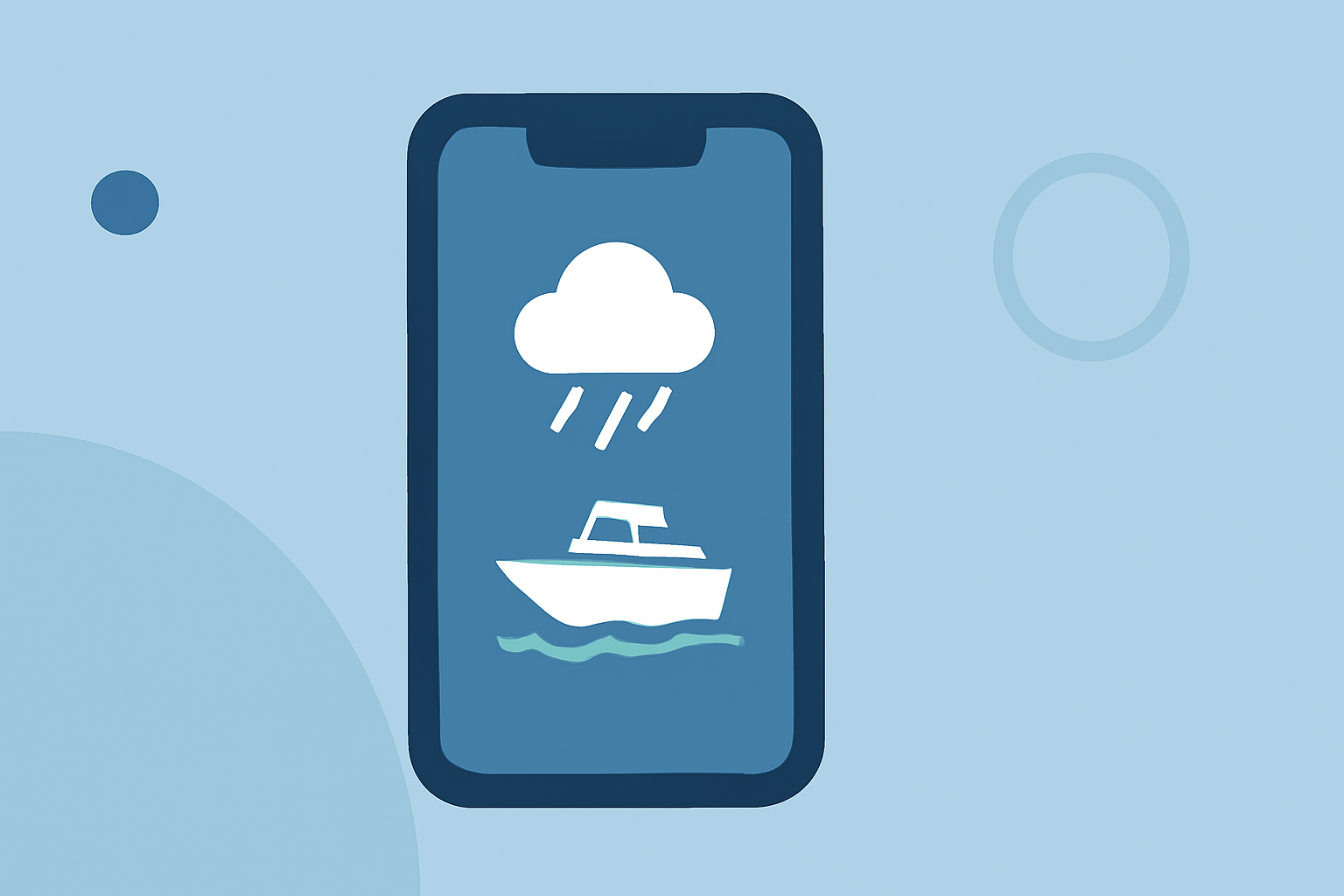 What App to Check Road Weather Before Boating Trips