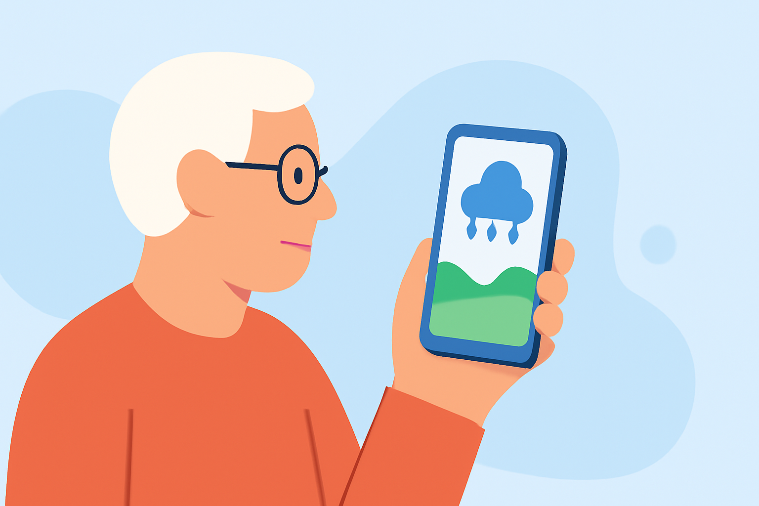 Which App for Precipitation Maps is Best for Seniors?