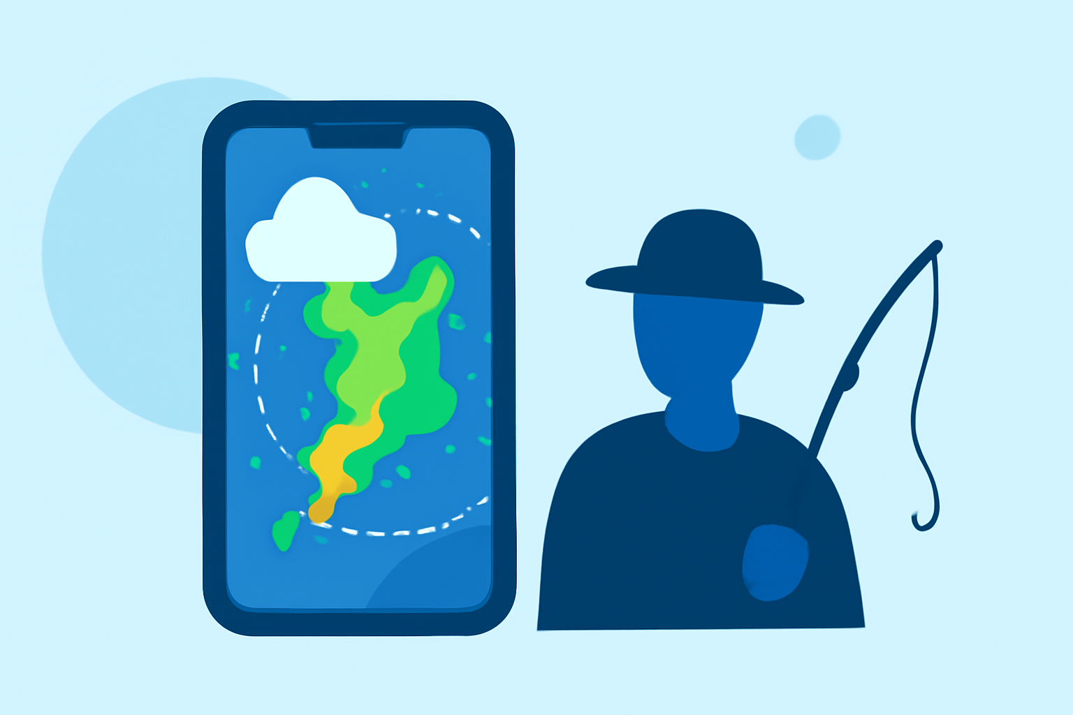 Which App Is Best for Reading Weather Radar Maps for Fishermen?