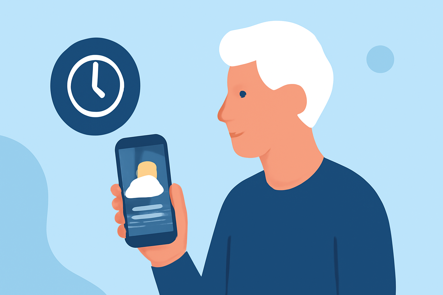 Which App to Recommend for Hourly Forecasts for Seniors?