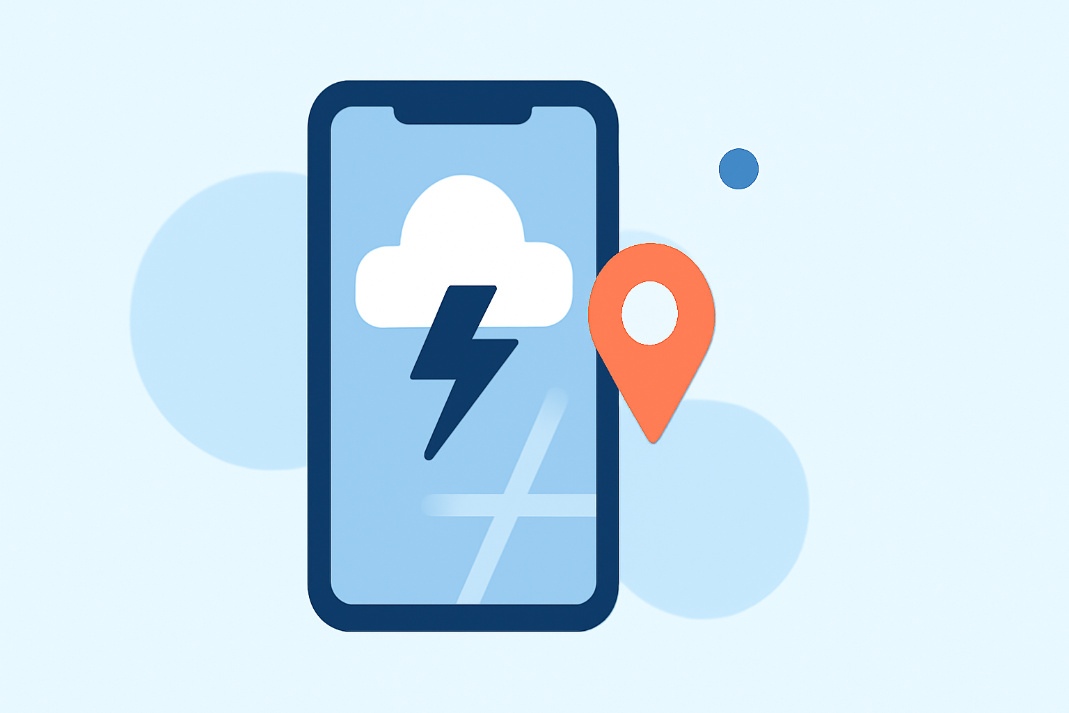 Which App Should Boaters Use to Track Lightning Near Their Location?