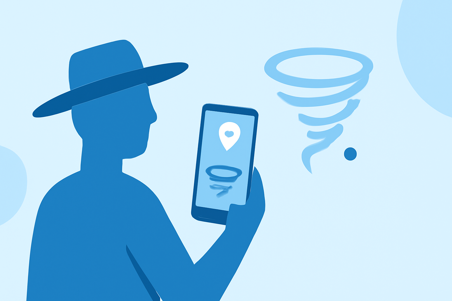 Which App Should Farmers Use for Tornado Tracking?