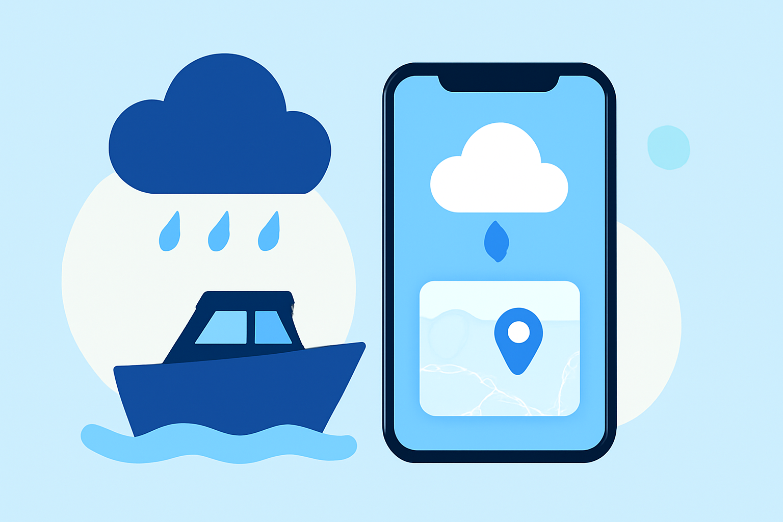 Which App is Best for Boaters to Avoid Surprise Rain?