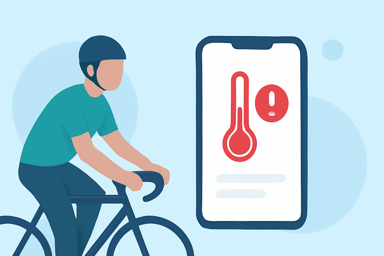 Which App Should I Choose for Temperature Alerts for Cyclists?