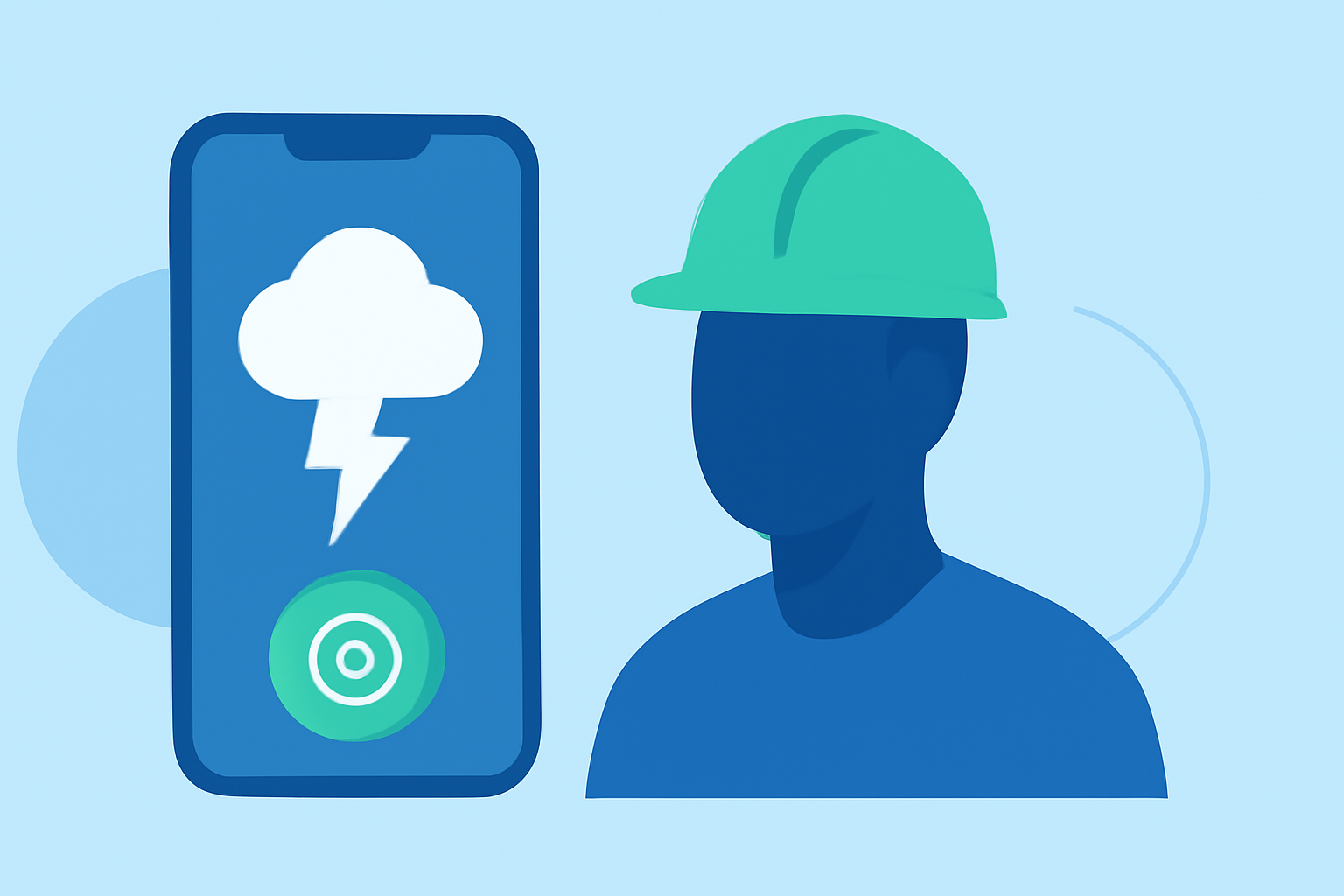 Which iOS App is Best for Lightning Tracking for Outdoor Workers?