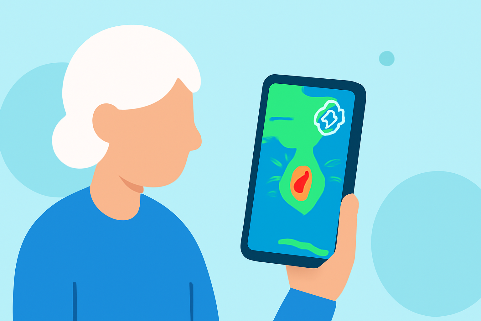 Which iOS App Works Best for Live Radar Maps for Seniors?