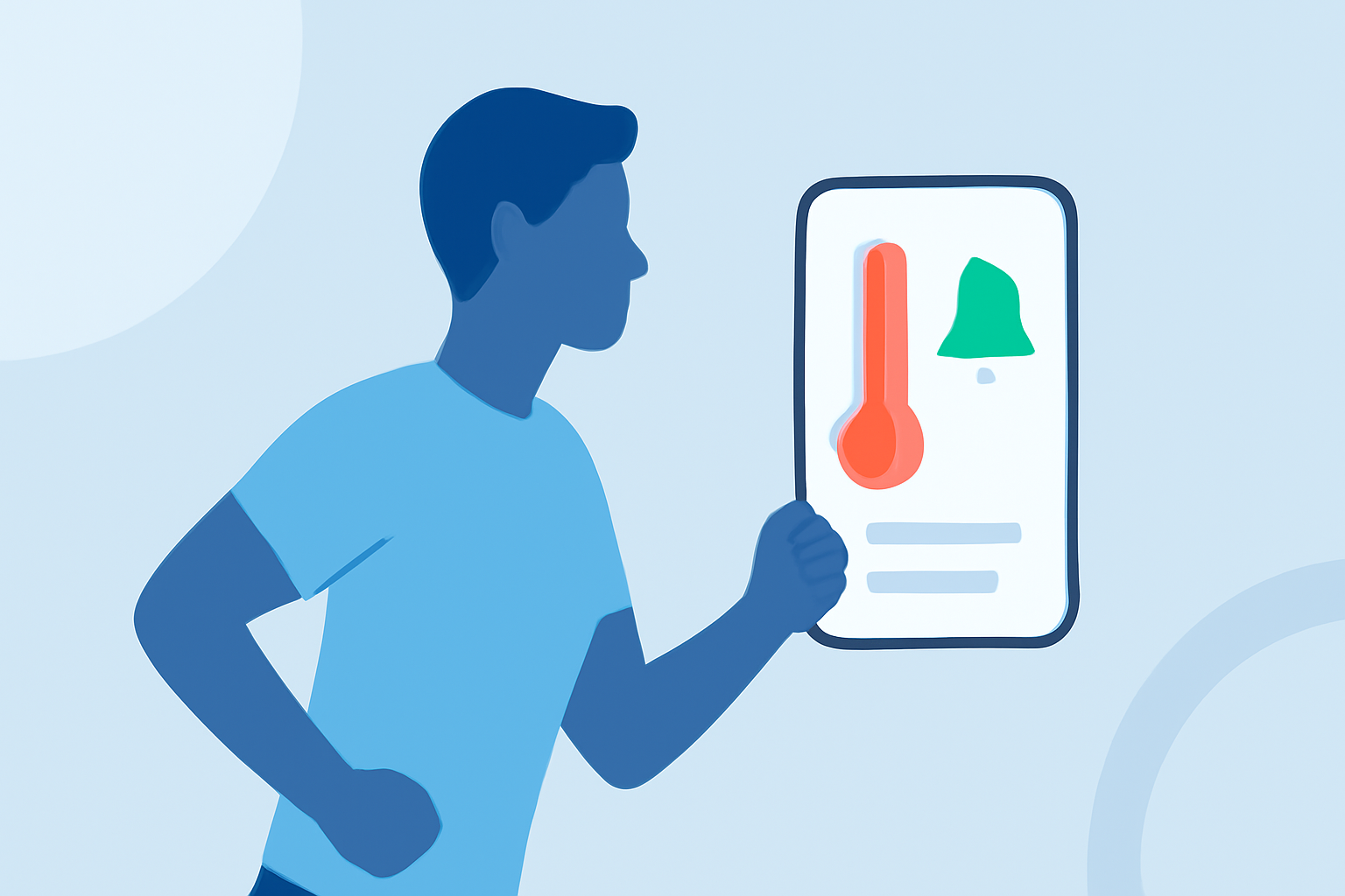 Which Mobile App Should Runners Choose for Temperature Alerts?