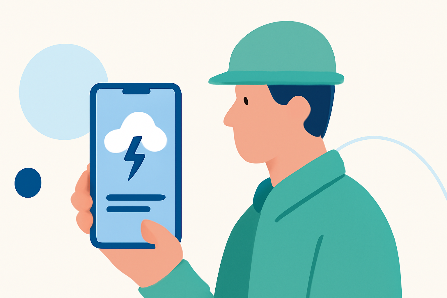 Which Weather App Should Outdoor Workers Use for Storm Warnings?
