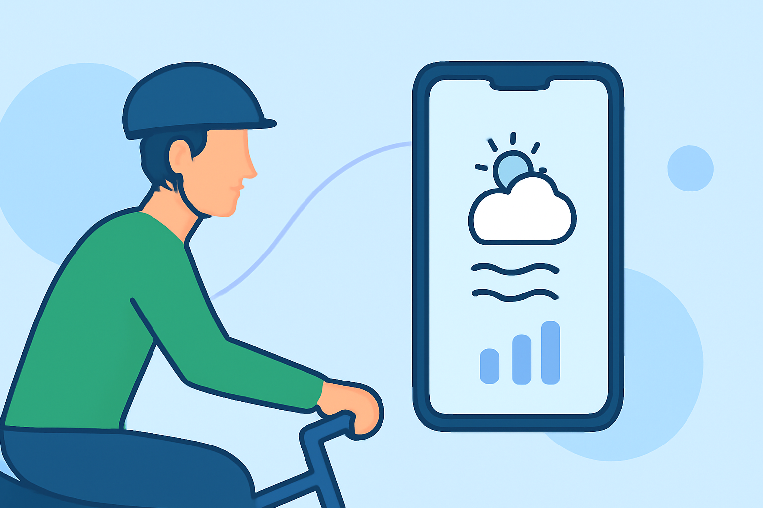 Which Weather App Should Cyclists Use for Air Quality and Forecasts?